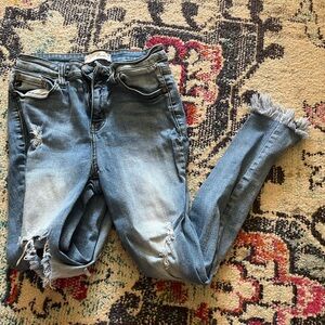 KanCan Light Blue Distressed Skinny Jeans